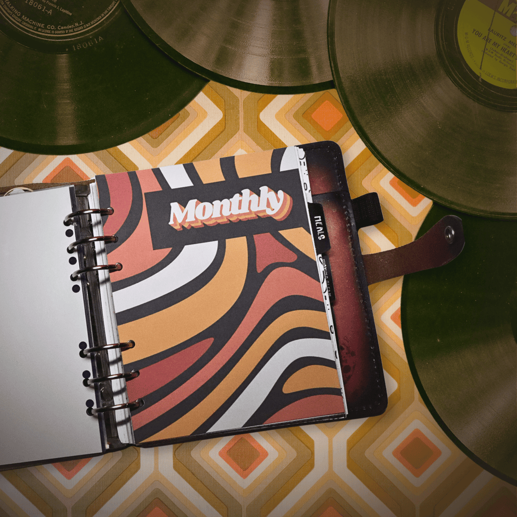 Electric Soul 2026 Monthly Printable Planner Inserts